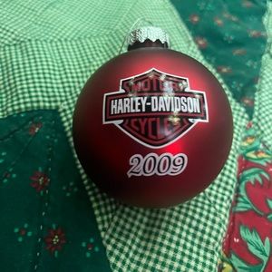 2009 Harley Davidson Christmas ornament